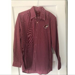 Arizona Coyotes official Team men’s button down